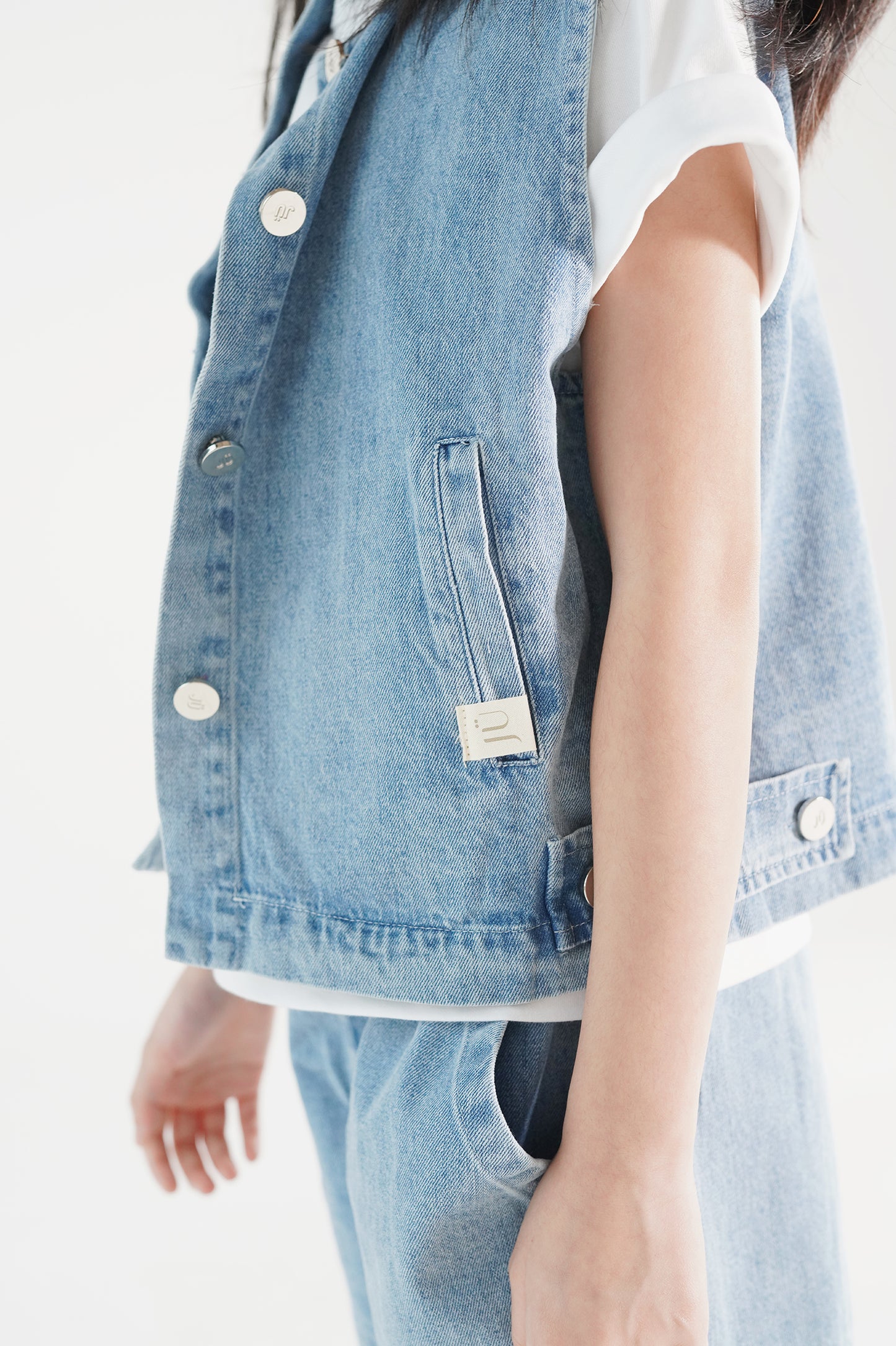 Unisex Denim Vest