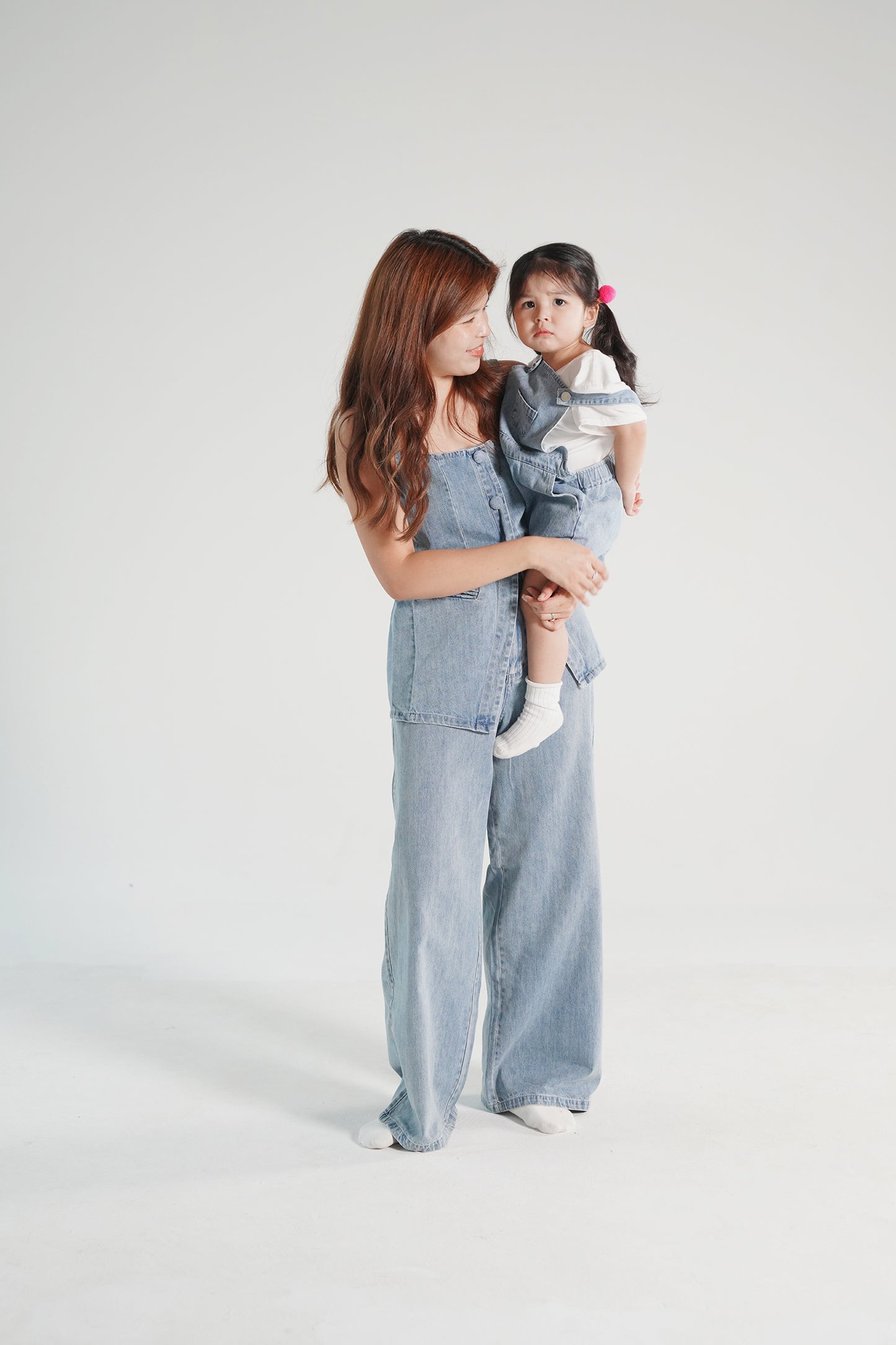 Wide Leg Denim Culottes