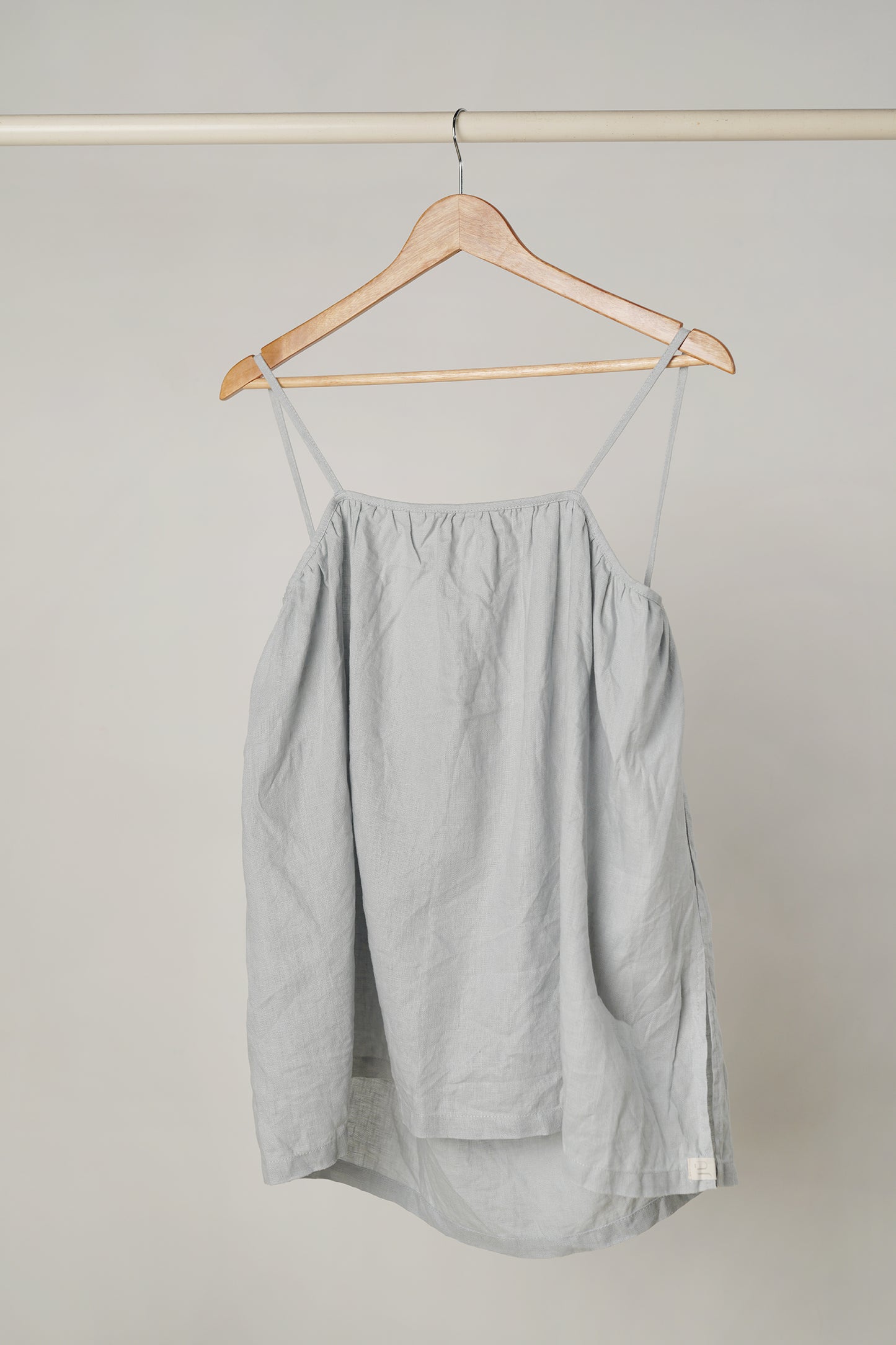 Low Back Linen Top