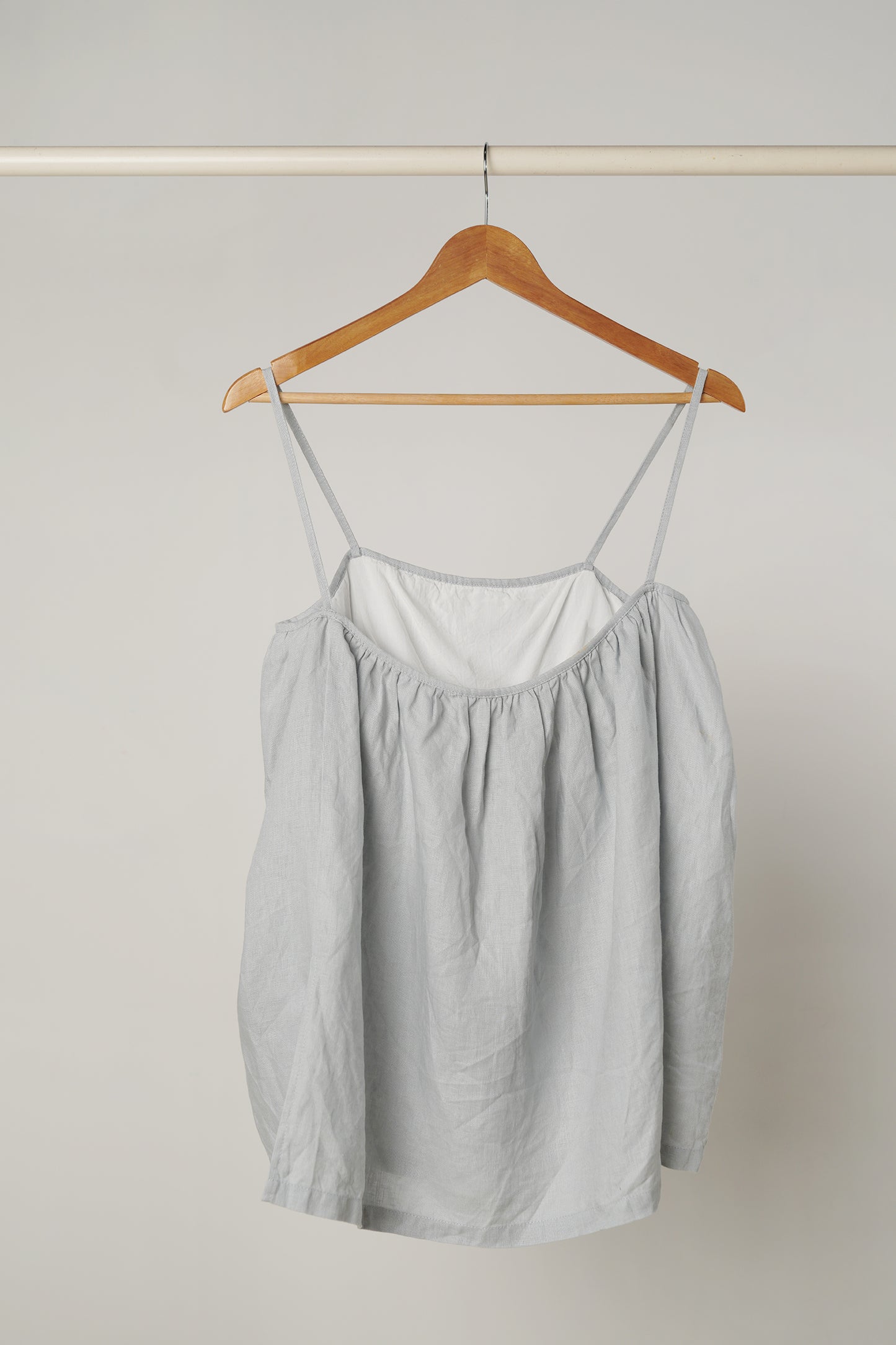 Low Back Linen Top