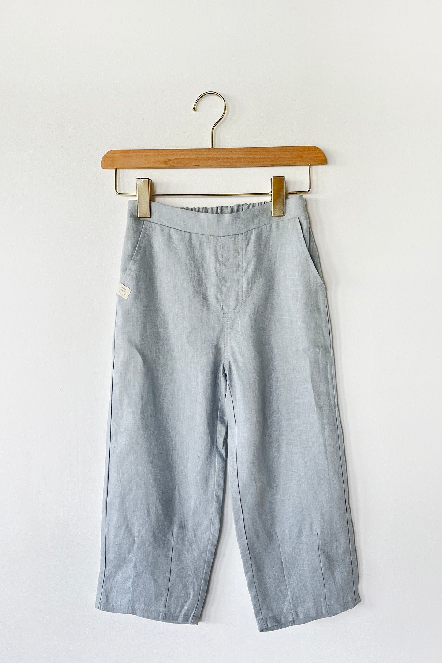 Light Blue Linen Pant